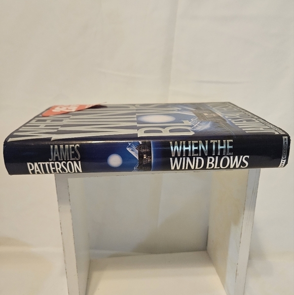 James Patterson When The Wind Blows Little Brown 1st ed. Hardcover 1998 Suspence - Picture 2 of 15